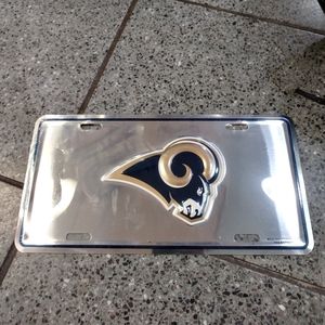 COPY - Los Angeles Rams license plate